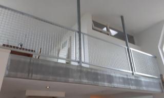 Balkon (hekwerk) in woonhuis