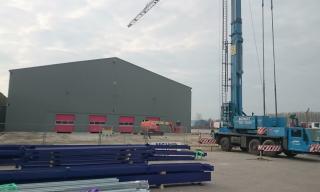 Totaalbouw warehouse Boonstra Transport