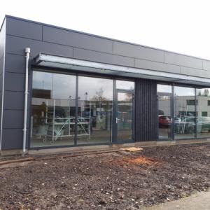 Achterkant nieuwbouw Drachten