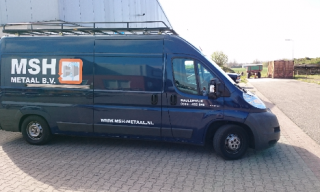 Nieuwe bus belettering MSH Metaal